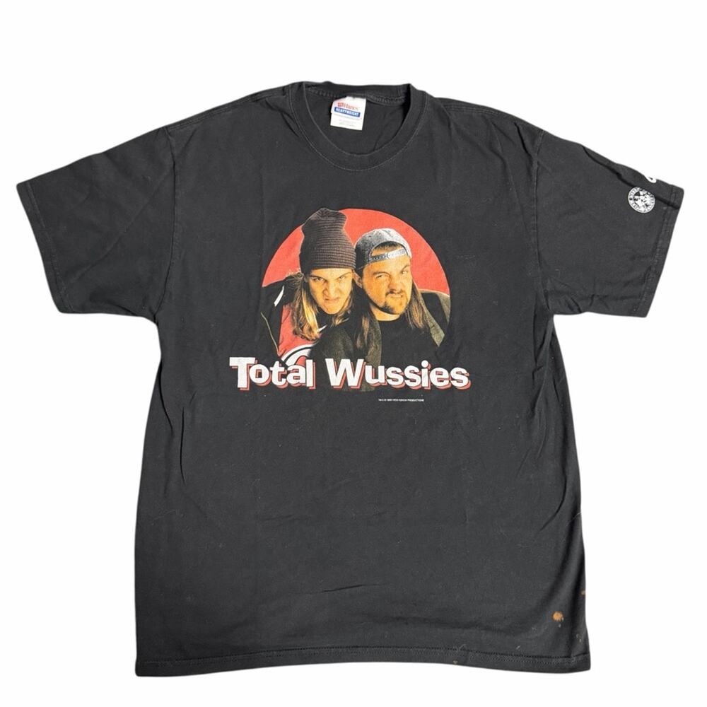 Vintage 1999 Jay and Silent Bob T-Shirt Size Large